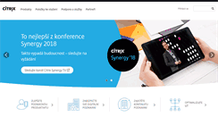 Desktop Screenshot of citrix.cz